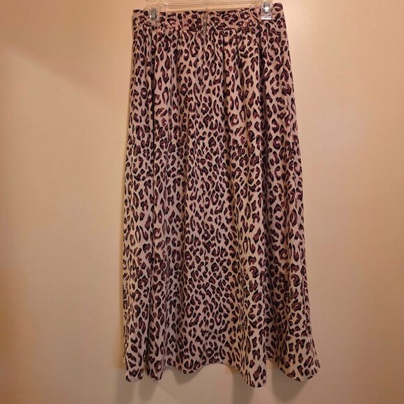 Animal Print Midi Skirt 12 - Picture 2 of 4
